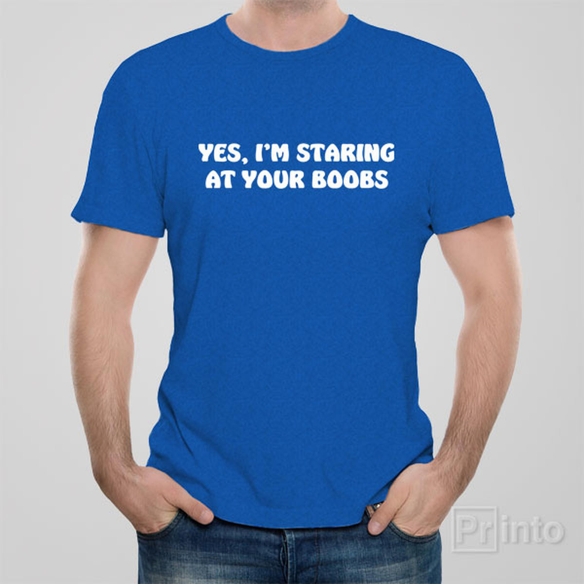 T-shirt If your boobs don't shake when you run you're a man | Essential  T-Shirt